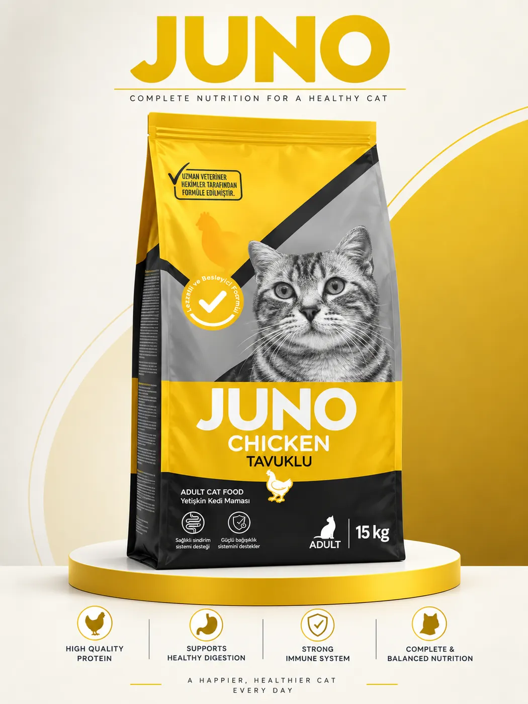 Juno Adult 15kg Chicken